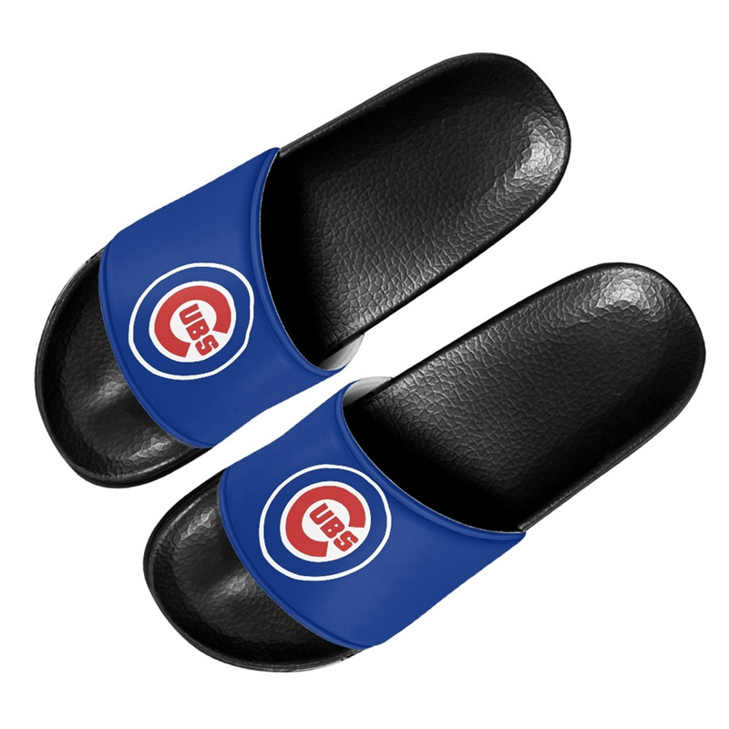 Men's Chicago Cubs Flip Flops 002